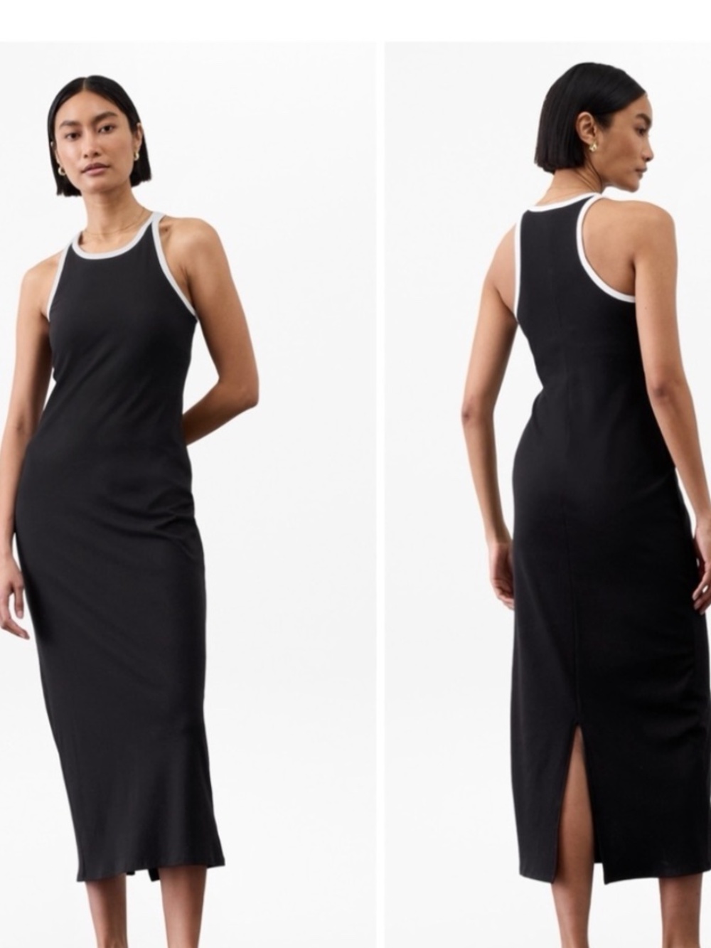 Athleta Signature Rib Maxi Dress